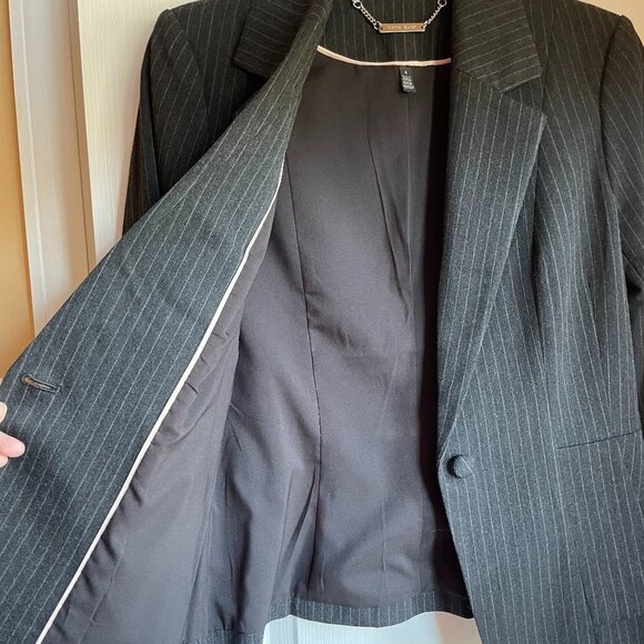 WHBM Gray blazer Size 4 - Picture 2 of 7